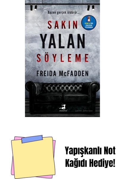 Sakın Yalan Söyleme + Yapışkanlı Not Kağıdı