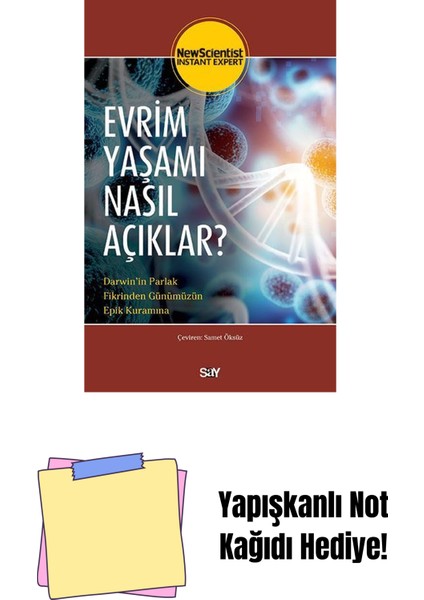 Evrim Yaşamı Nasıl Açıklar + Yapışkanlı Not Kağıdı
