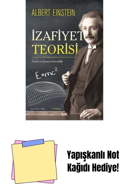 Izafiyet Teorisi – 100 Yıl Basımı + Yapışkanlı Not Kağıdı