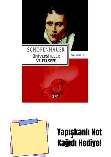 Üniversiteler ve Felsefe + Yapışkanlı Not Kağıdı
