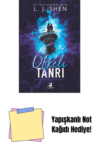 Öfkeli Tanrı + Yapışkanlı Not Kağıdı