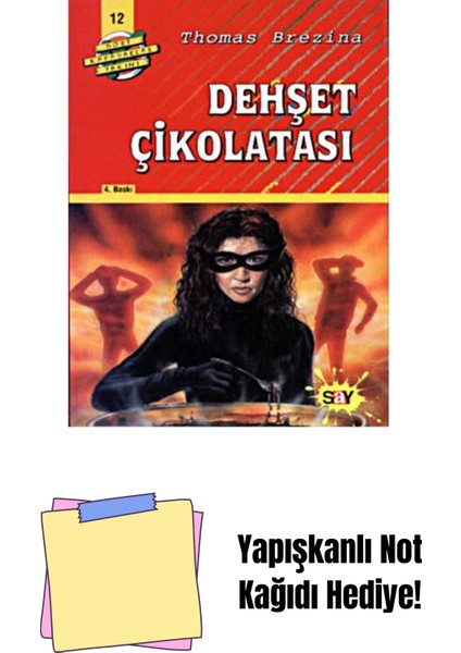 Dehşet Çikolatası + Yapışkanlı Not Kağıdı