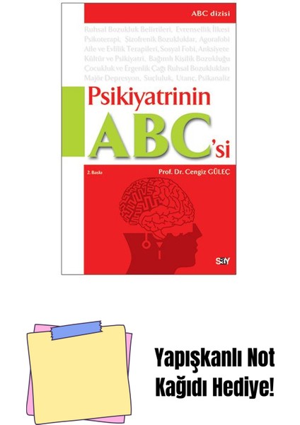 Psikiyatrinin Abc’si + Yapışkanlı Not Kağıdı