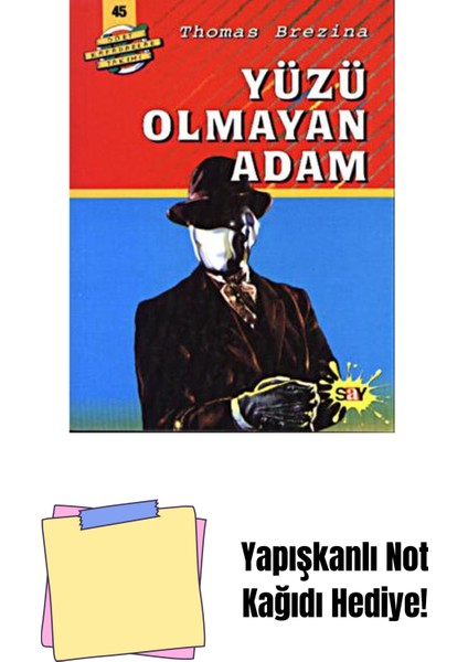 Yüzü Olmayan Adam + Yapışkanlı Not Kağıdı
