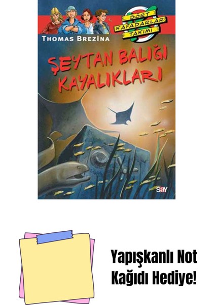 Şeytan Balığı Kayalıkları + Yapışkanlı Not Kağıdı