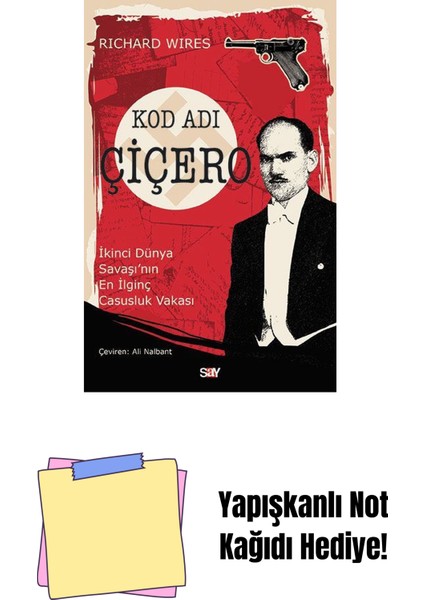 Kod Adı Çiçero + Yapışkanlı Not Kağıdı