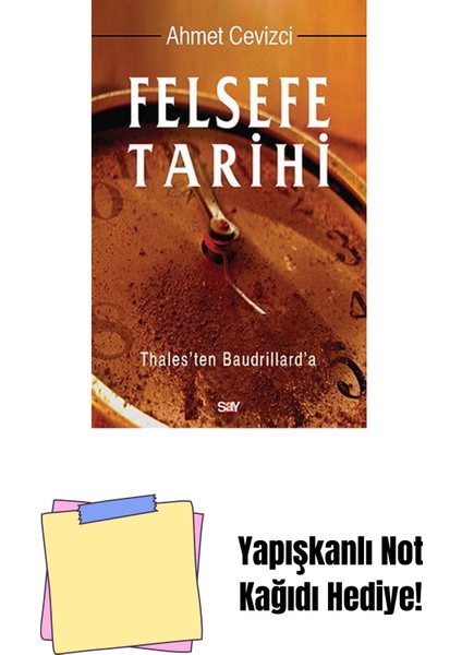 Felsefe Tarihi + Yapışkanlı Not Kağıdı