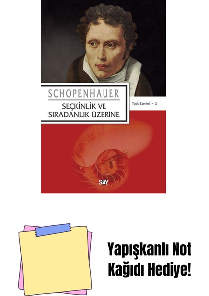 Seçkinlik ve Sıradanlık Üzerine + Yapışkanlı Not Kağıdı