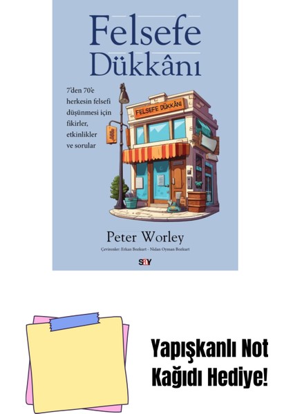 Felsefe Dükkanı + Yapışkanlı Not Kağıdı