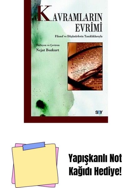 Kavramların Evrimi + Yapışkanlı Not Kağıdı