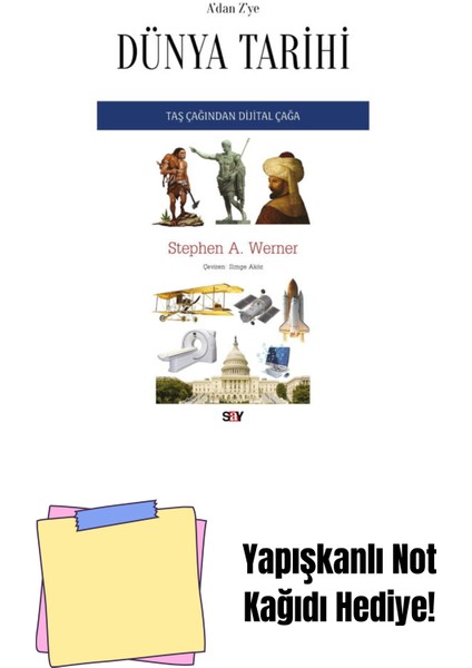 A Dan Z Ye Dünya Tarihi + Yapışkanlı Not Kağıdı