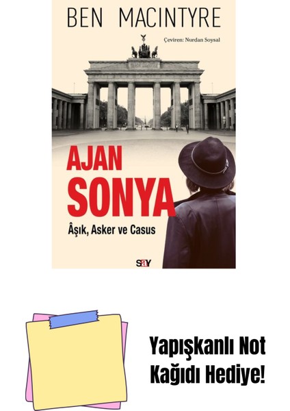 Ajan Sonya + Yapışkanlı Not Kağıdı