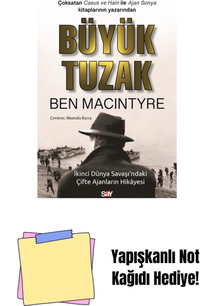 Büyük Tuzak + Yapışkanlı Not Kağıdı