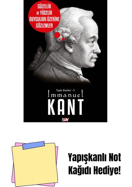 Güzellik ve Yücelik Duyguları Üzerine Gözlemler + Yapışkanlı Not Kağıdı