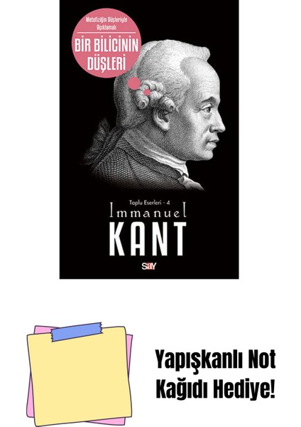 Bir Bilicinin Düşleri + Yapışkanlı Not Kağıdı