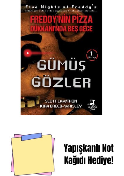 Gümüş Gözler + Yapışkanlı Not Kağıdı