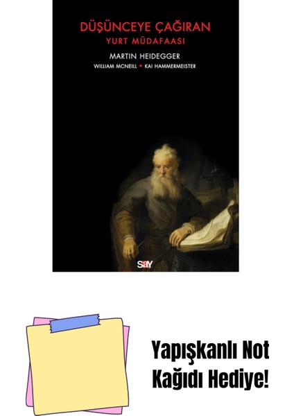 Düşünceye Çağıran + Yapışkanlı Not Kağıdı