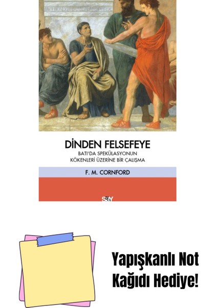 Dinden Felsefeye + Yapışkanlı Not Kağıdı