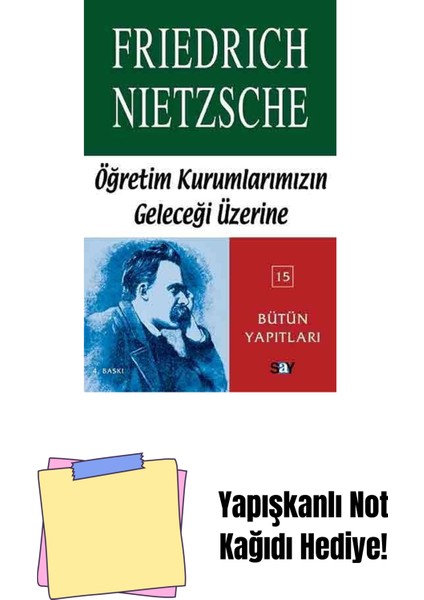 Öğretim Kurumlarımızın Geleceği Üzerine + Yapışkanlı Not Kağıdı