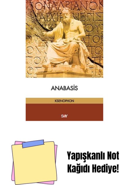 Anabasis + Yapışkanlı Not Kağıdı