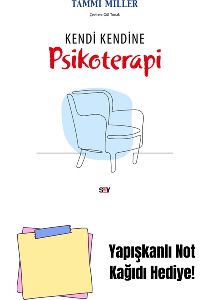 Kendi Kendine Psikoterapi + Yapışkanlı Not Kağıdı