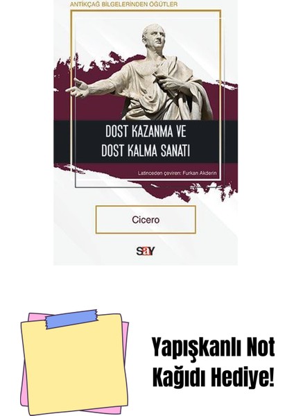 Dost Kazanma ve Dost Kalma Sanatı + Yapışkanlı Not Kağıdı