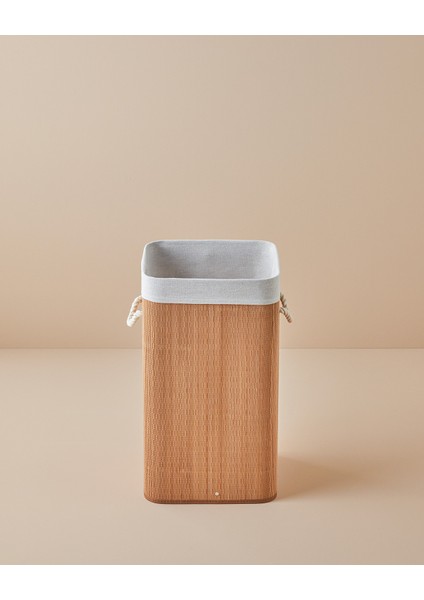 Gina Bambu Çamaşır Sepeti 35X35X60 cm Açık Kahve modelleri