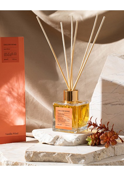 Vanilla Wind Çubuklu Oda Kokusu 100 ml Krem