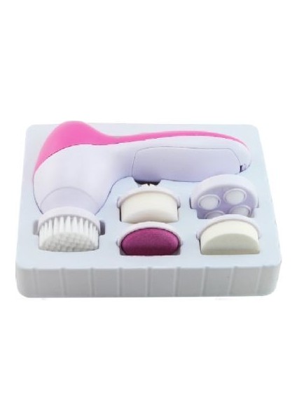 5 In 1 Pilli Yüz Temizleme,Masaj Ve Peeling Fırça Seti indirimleri