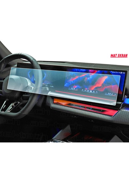 Bmw I5 Gösterge Panel ve Bilgi Ekran Uyumlu Mat Ekran Koruyucu
