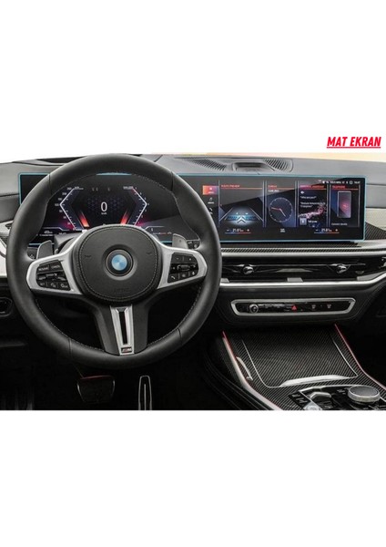 Bmw I5 Gösterge Panel ve Bilgi Ekran Uyumlu Mat Ekran Koruyucu modelleri
