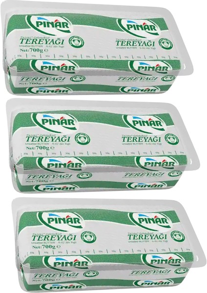 Tereyağı 700 g x 3 adet fırsatları