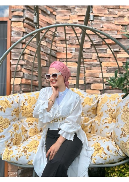 Modal Kraş Şal - Gül Kurusu