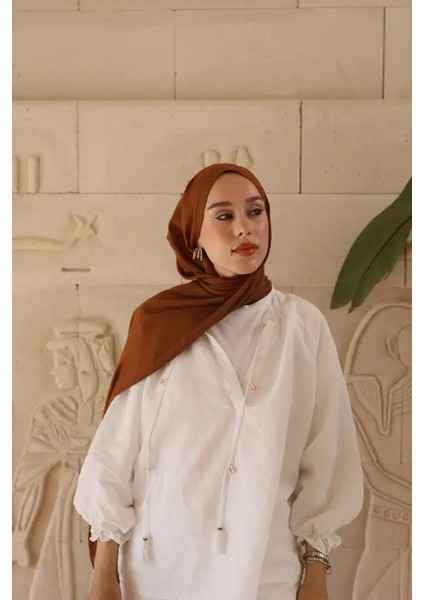 Neo Pamuk Şal - Karamel fiyatları