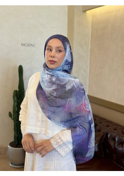 Esilda Desen Aya Şal - Mor modelleri