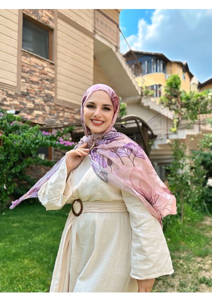 Alicia Desen Aya Şal - Pembe Mor fiyatları
