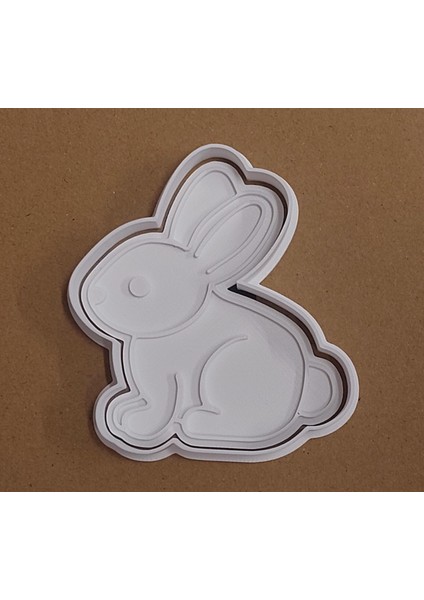 Tavşan Şeklinde Kurabiye Kalıbı ve Kesici