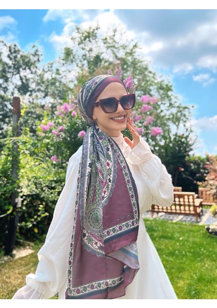 Çiçekli Etnik Desen Şal Vişne fiyatları
