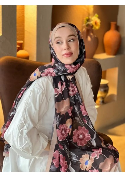 Fiori Desen Lina Şal - Vizon fiyatları