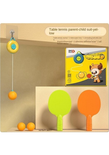 Kapalı Çocuk Asma Masa Tenisi Antrenörü (Yurt Dışından)