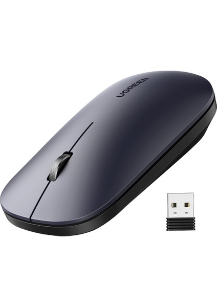 2.4ghz Sessiz Tuşlu Kablosuz Optik Mouse Siyah