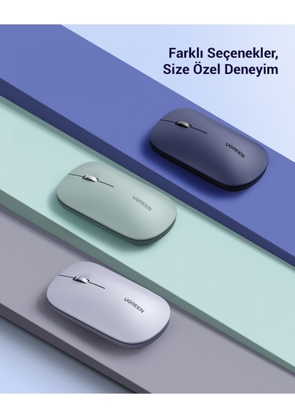 2.4ghz Sessiz Tuşlu Kablosuz Optik Mouse Siyah