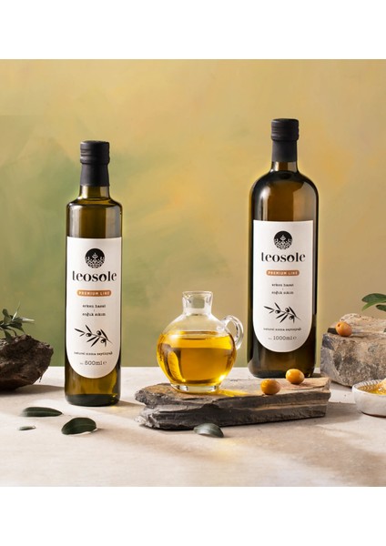 Naturel Sızma Zeytinyağı 1000 ml x 3 Adet