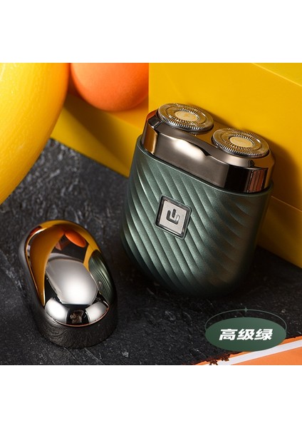 Elektrikli Tıraş Makinesi Çift Başlı Çelik Top Kompakt Taşınabilir Araba Sakal Tıraş Makinesi (Yurt Dışından)