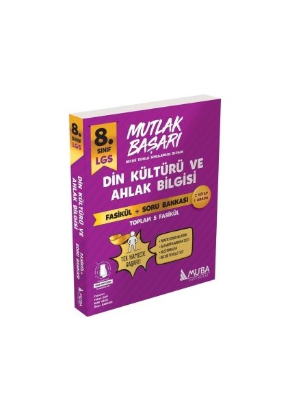 LGS Din Kültürü ve Ahlak Bilgisi Fasiküller - Soru Bankası