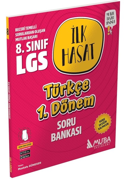 8. Sınıf LGS Türkçe 1. Dönem İlk Hasat Soru Bankası