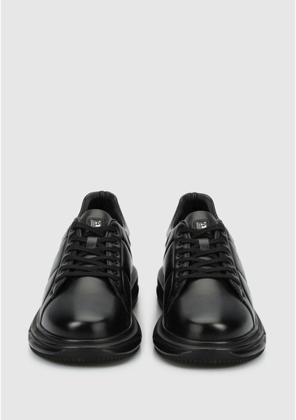 Siyah Deri Erkek Sneaker modelleri