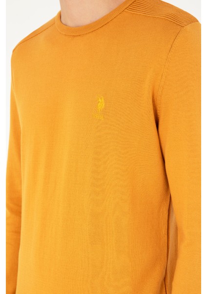 Erkek Hardal Kazak /Triko 50288888-VR072