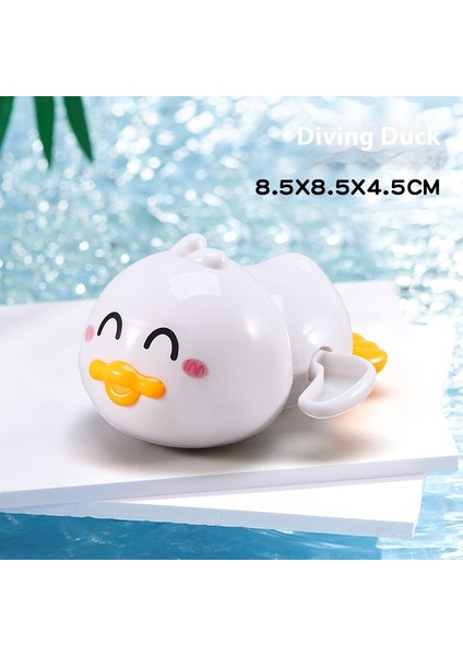 Su Oyunu Kaplumbağa Bebek Banyo Sarı Ördek Domuzcuk Yaz Banyo Oyuncakları (Yurt Dışından)