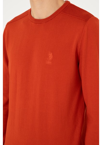 Erkek Kiremit Kazak /Triko 50288888-VR031